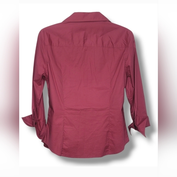 J. Crew Women's Rose Button-Down Shirt - Picture 2 of 3